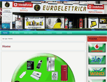 Tablet Screenshot of euroelettrica.com